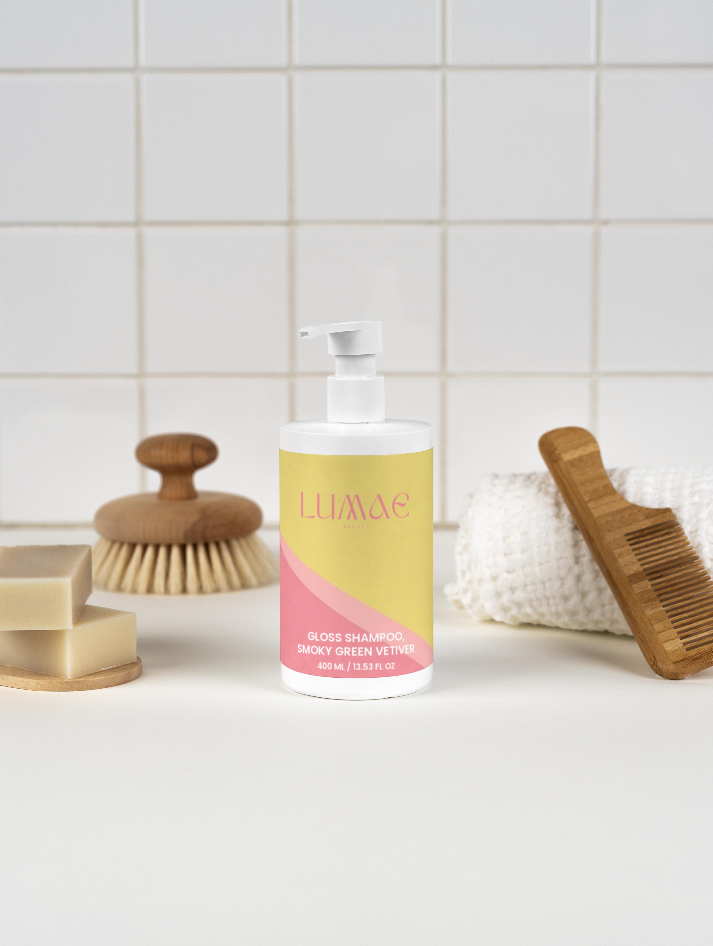 Gloss Shampoo, Smoky Green Vetiver